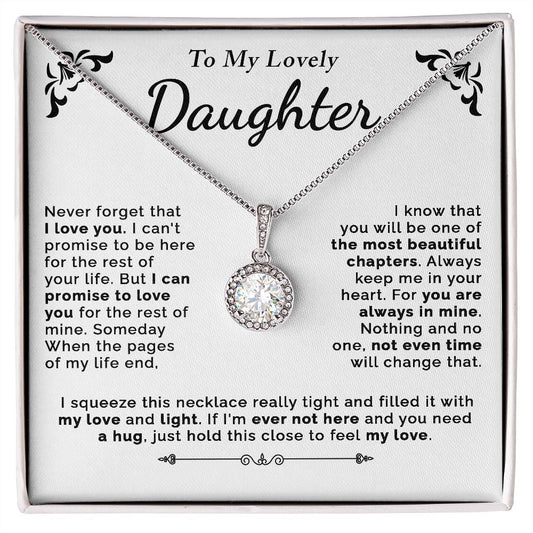 To My Lovely Daughter- Eternal Hope Necklace
