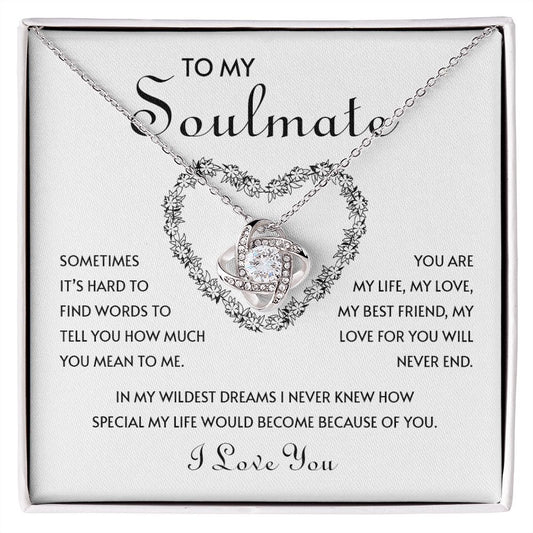 My Soulmate | Most caring - Love Knot Necklace