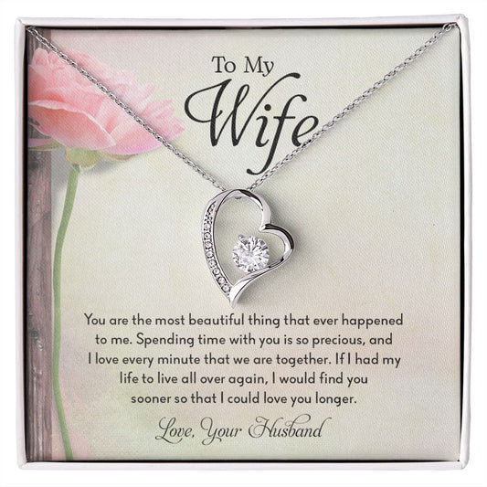 My Wife | Spend time together - Forever Love Necklace